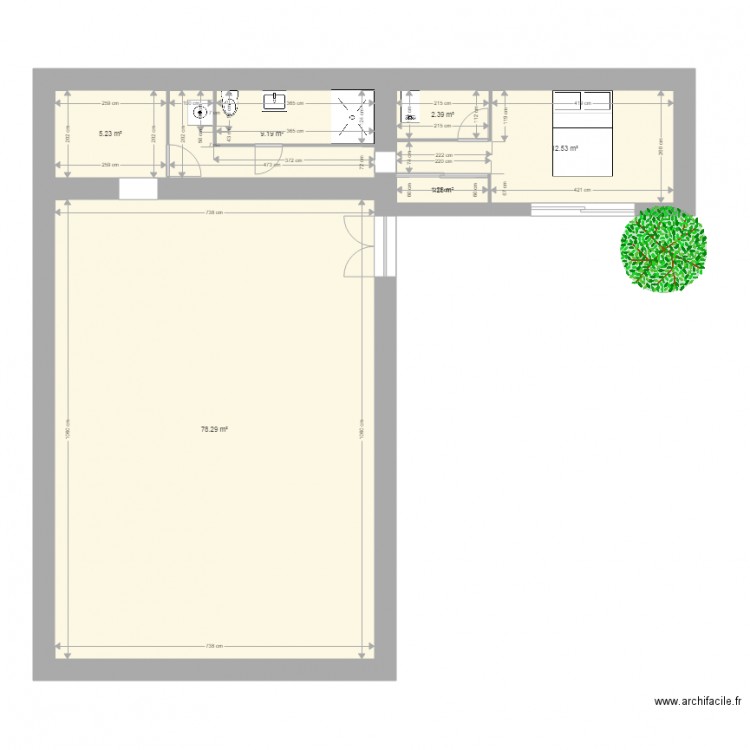 plan Agrandissement Salon 13300. Plan de 0 pièce et 0 m2