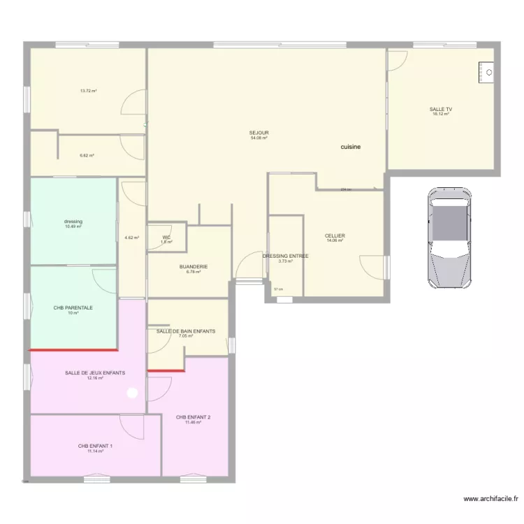 PROJET AUdrey JULIEN ino. Plan de 