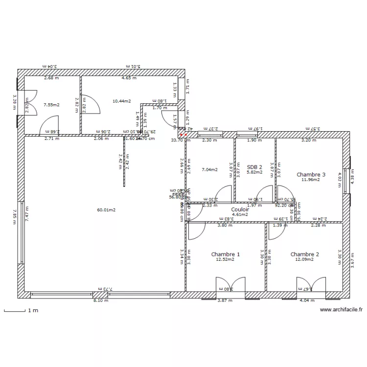 Maison 4. Plan de Maison 4. Plan de