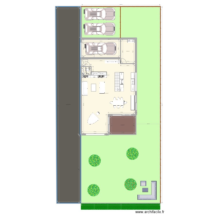 chemin des sicelles 2. Plan de 14 pièces et 606 m2