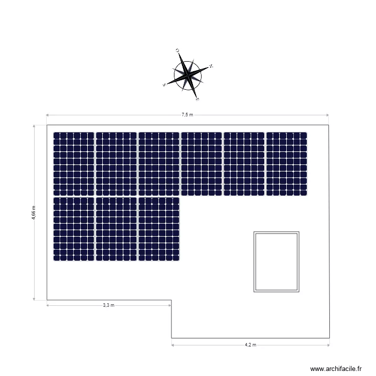 MAISON FOURNIER AOUT 2023. Plan de 