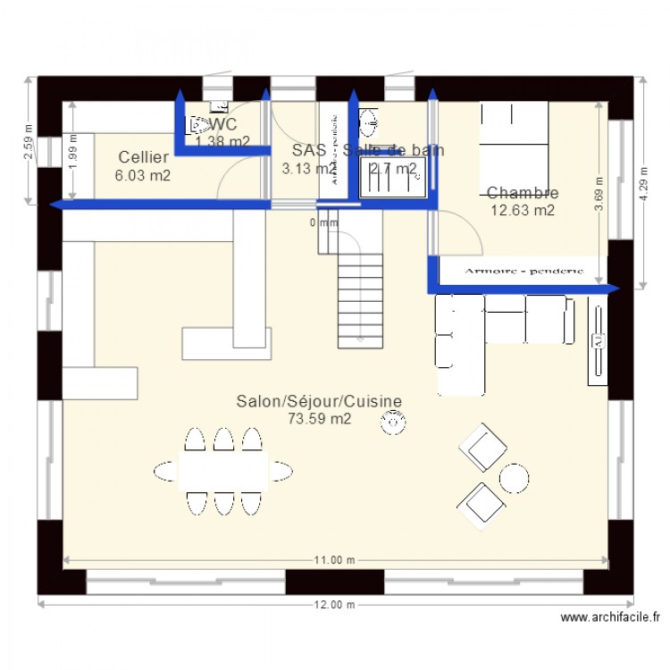 groisy 9. Plan de 0 pièce et 0 m2