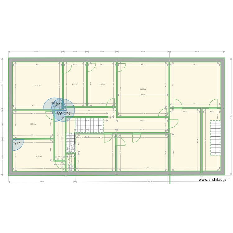 chateau niv 1. Plan de 0 pièce et 0 m2