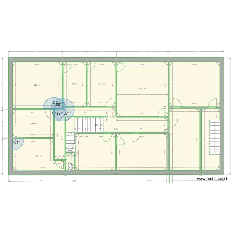 chateau niv 1. Plan de 
