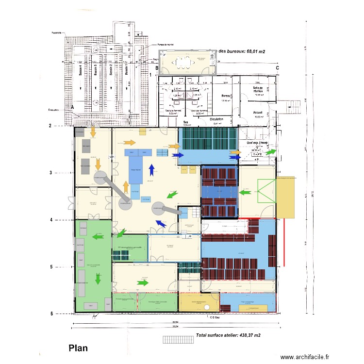 plan Vivofumet lo V2. Plan de 0 pièce et 0 m2