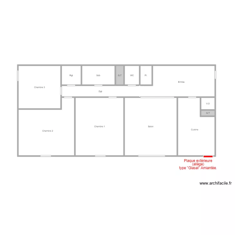 costes bellonte pomelie. Plan de 