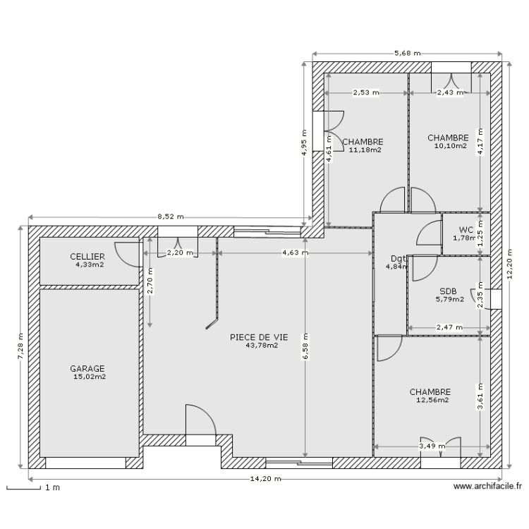 RECITAL 90. Plan de 0 pièce et 0 m2