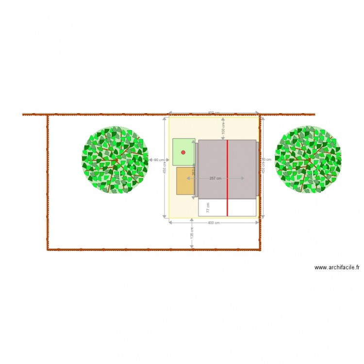 hotel a poules 2. Plan de 0 pièce et 0 m2