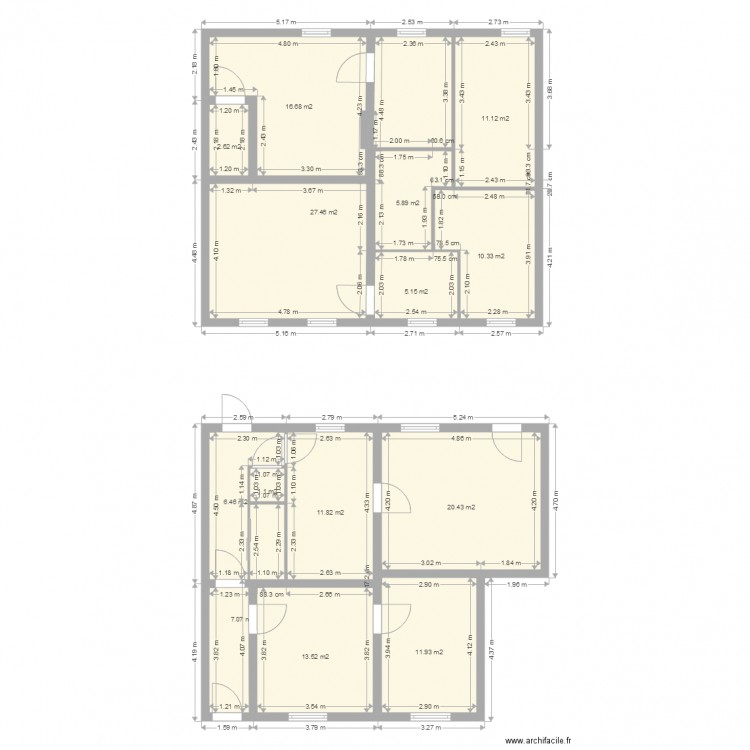 Lourches Modifié 1. Plan de 0 pièce et 0 m2