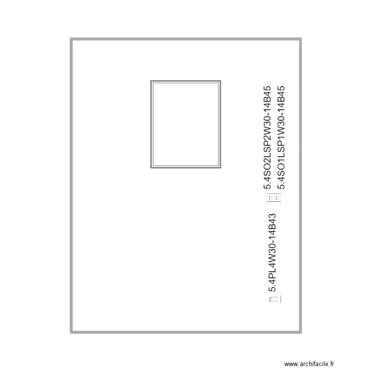 wall 30 14 flat kitchen plugs X 3. Plan de 0 pièce et 0 m2
