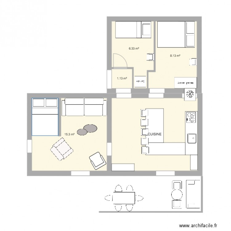 cave. Plan de 0 pièce et 0 m2