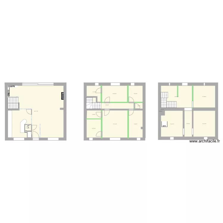 toilette entrée. Plan de toilette entrée. Plan de