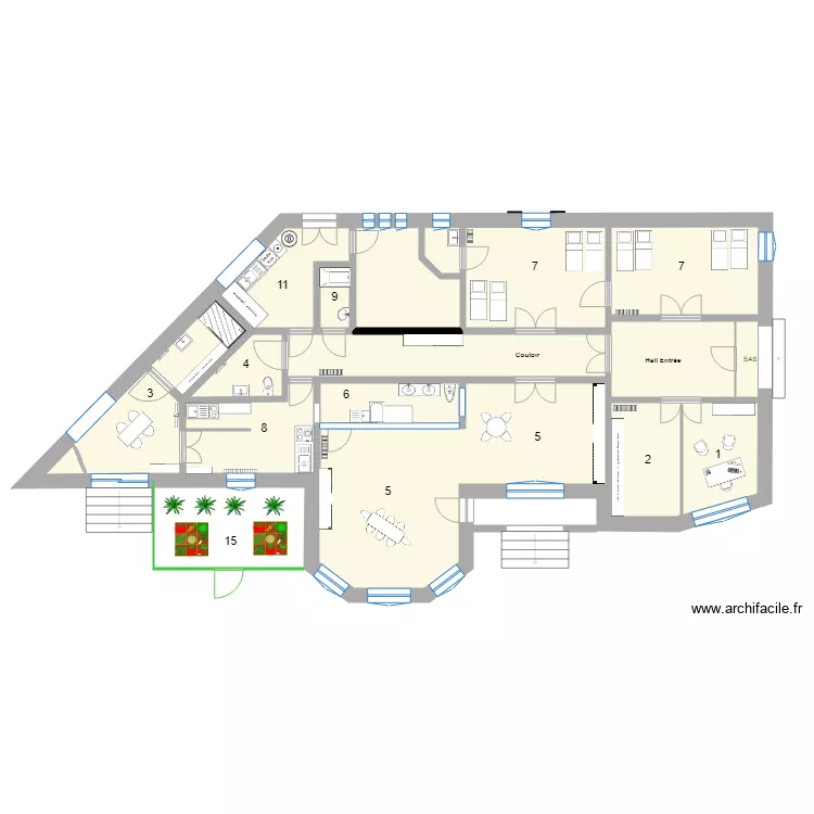 CRECHE PLAN BATISSE C. Plan de 