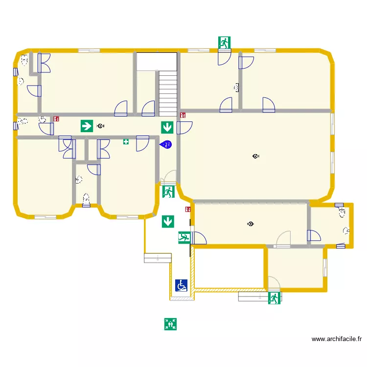HI Niamey RDC. Plan de 