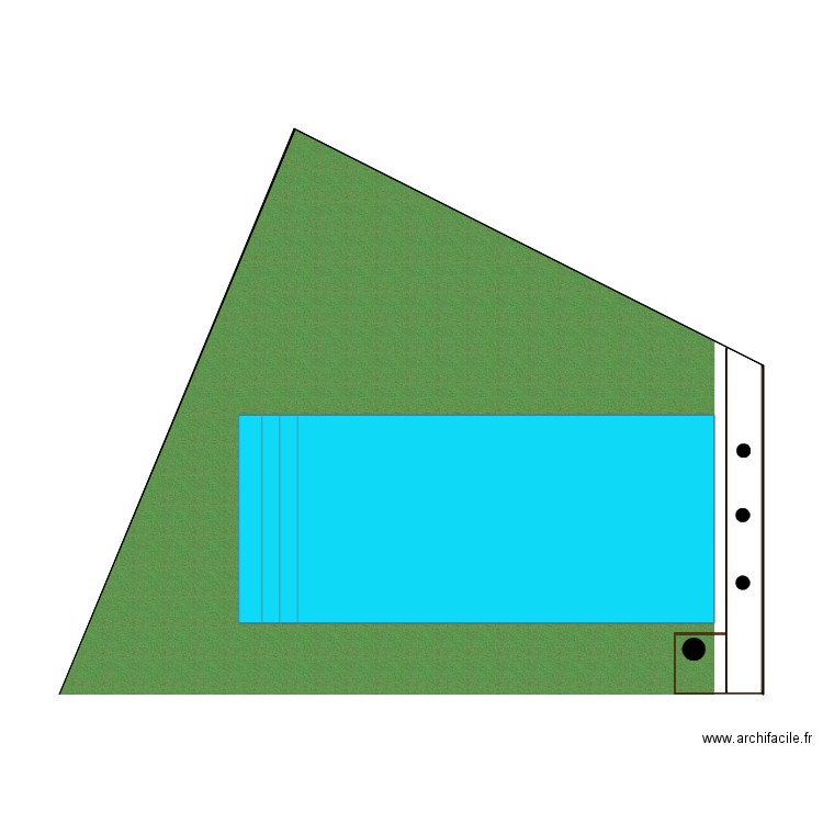 piscine 2. Plan de 0 pièce et 0 m2