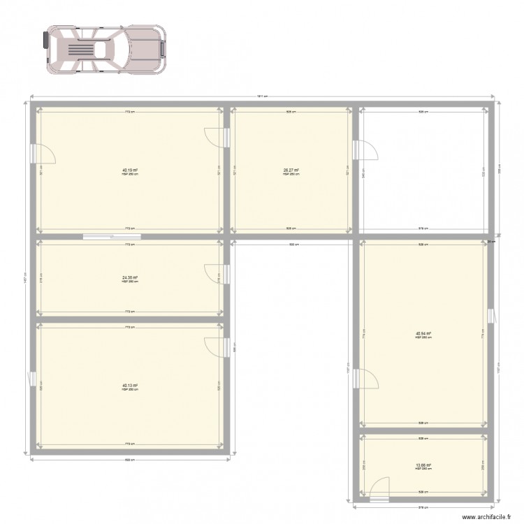 lionsso. Plan de 0 pièce et 0 m2