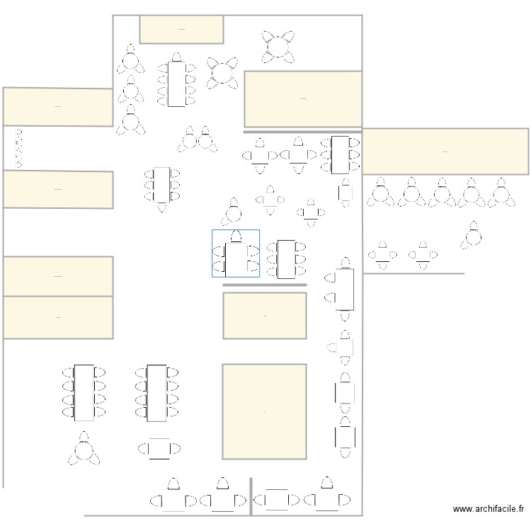 Marché Friand. Plan de 0 pièce et 0 m2