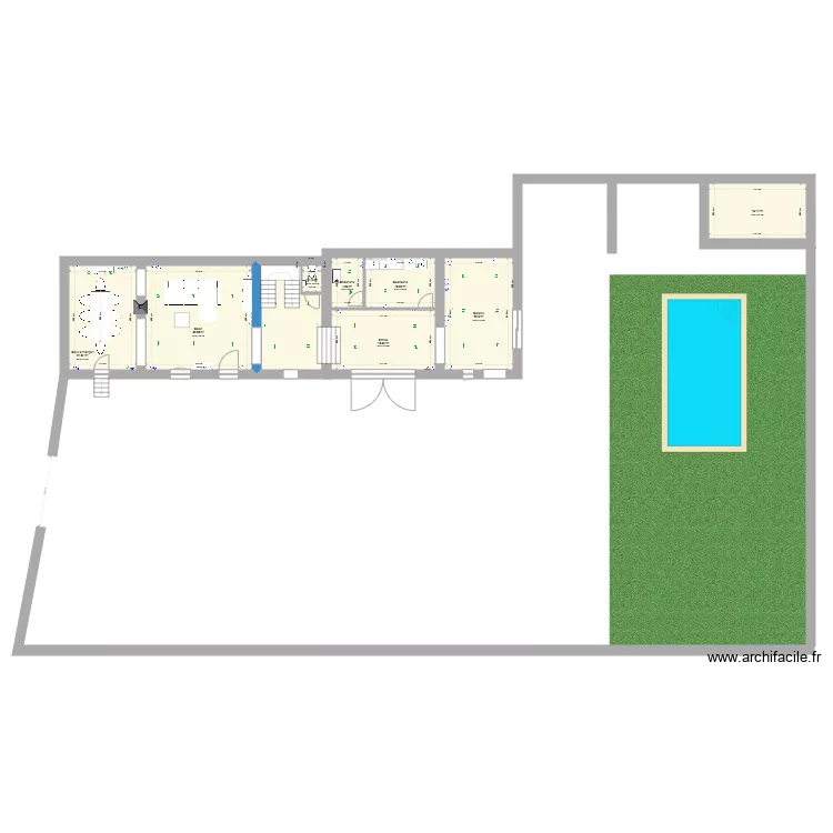 Plan Maison St Savin RDC. Plan de Plan Maison St Savin RDC. Plan de