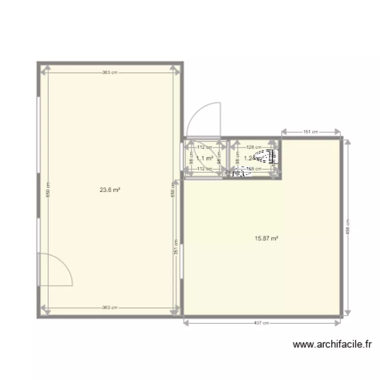 Plan Existant Tierra. Plan de 