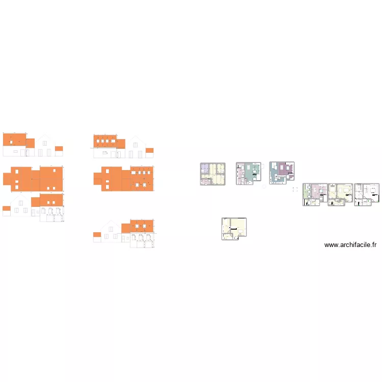 plan etage laurent. Plan de 
