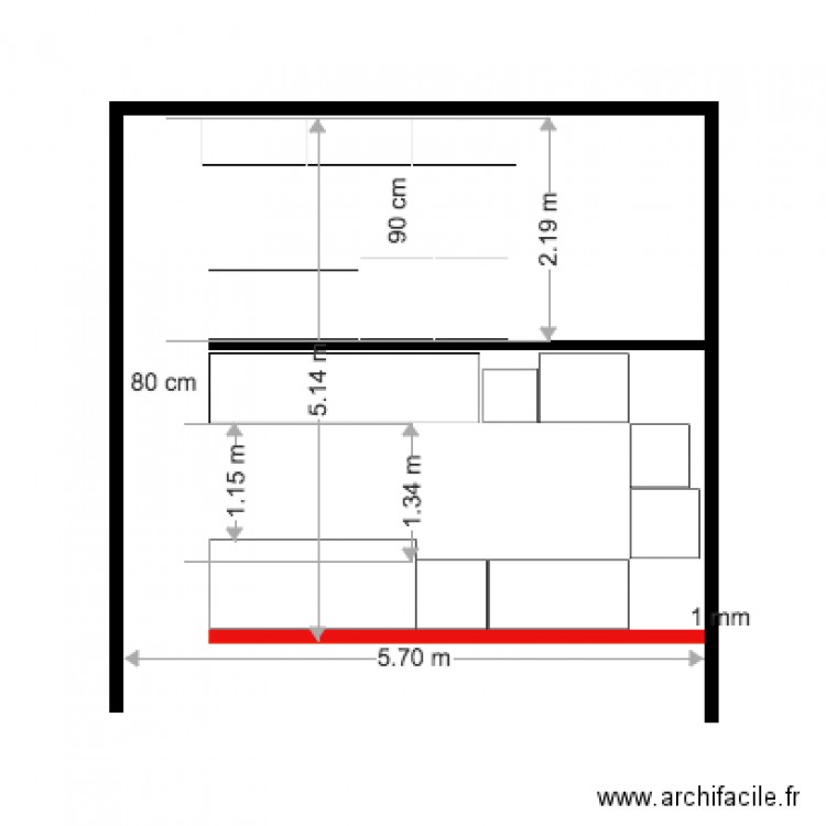 JBY Config base 1 caisse. Plan de 0 pièce et 0 m2