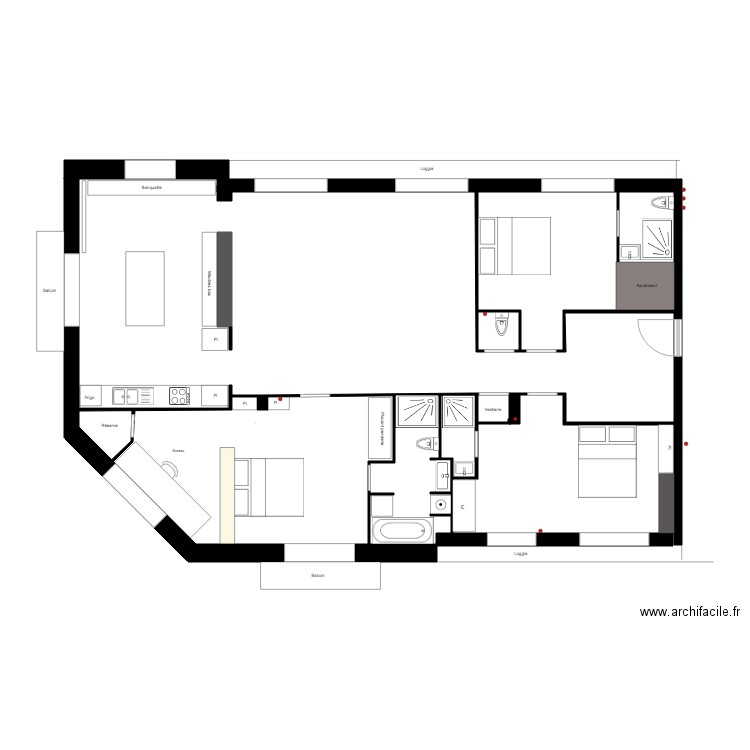 Plan 9 quai Jean Moulin12 07 2019. Plan de 0 pièce et 0 m2