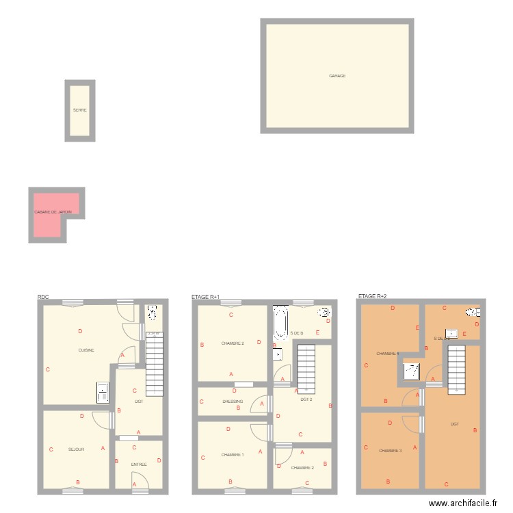 BEAUMONT. Plan de 0 pièce et 0 m2