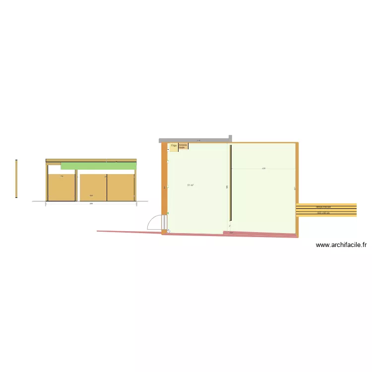  terrasse arche 02. Plan de 