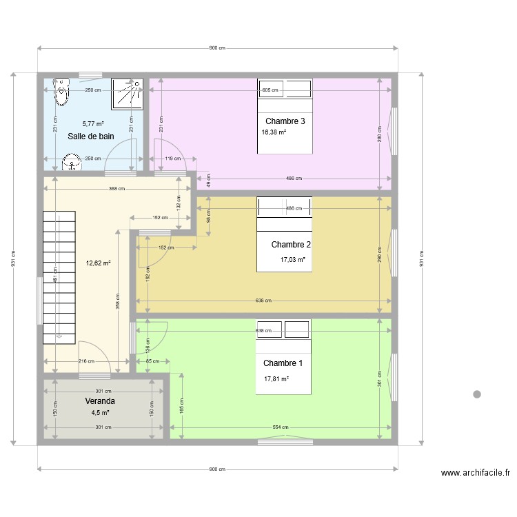 MaisonBatoufamv7. Plan de 0 pièce et 0 m2