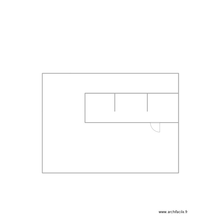 kain épinette grenier épuré. Plan de 0 pièce et 0 m2