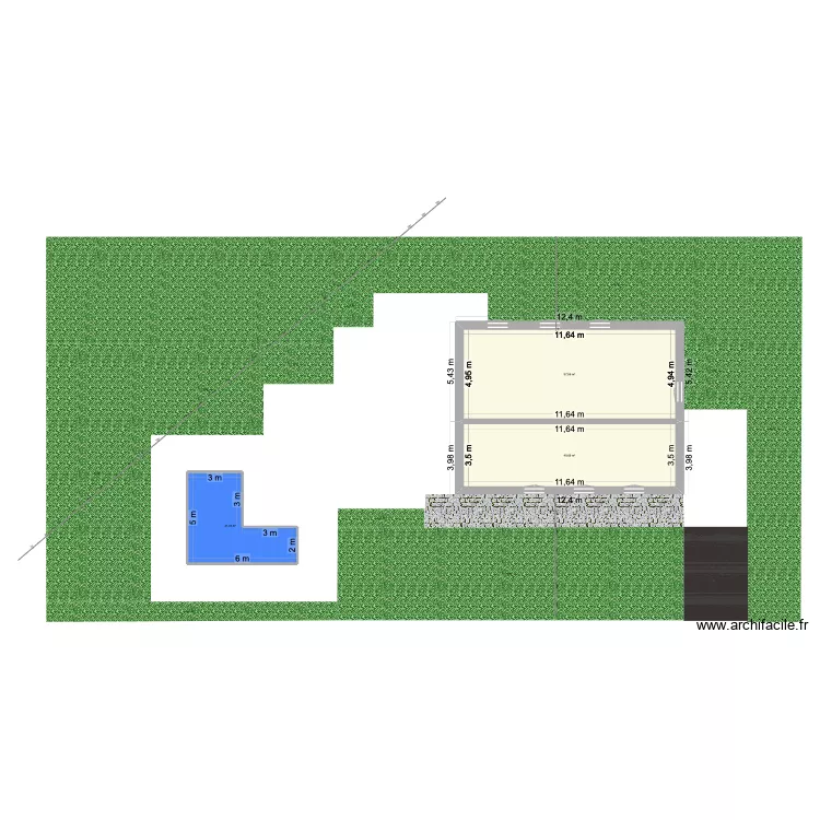 part5. Plan de 3 Pièces et 119 m² part5. Plan de 3 Pièces et 119 m²
