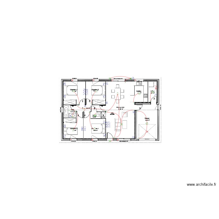 CONFORT FACILE OCEANE. Plan de 0 pièce et 0 m2