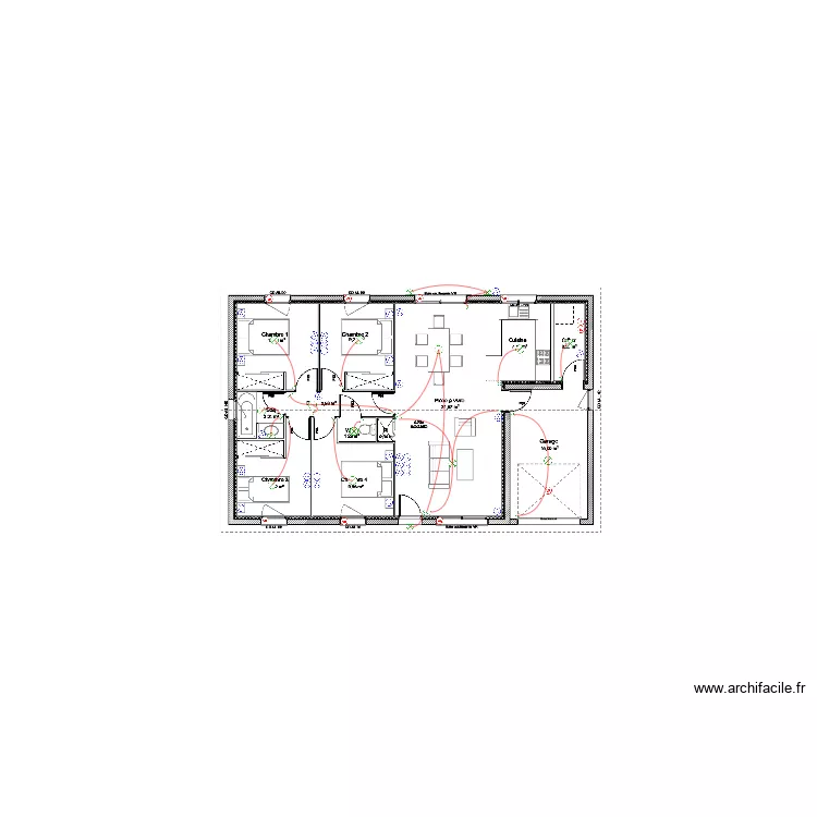 CONFORT FACILE OCEANE. Plan de 