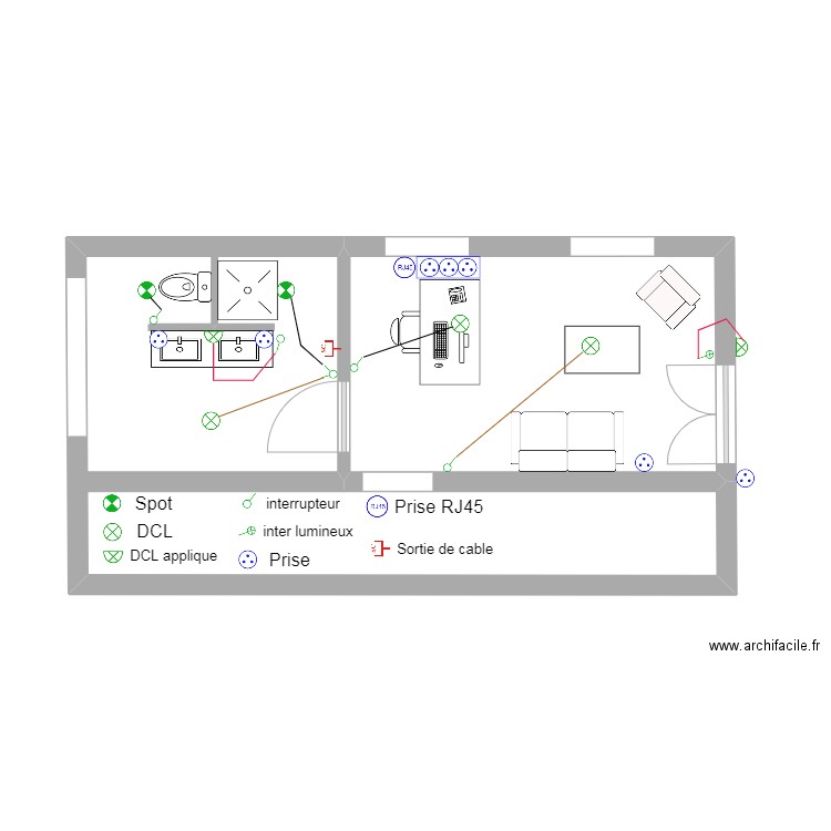 arhez. Plan de 0 pièce et 0 m2