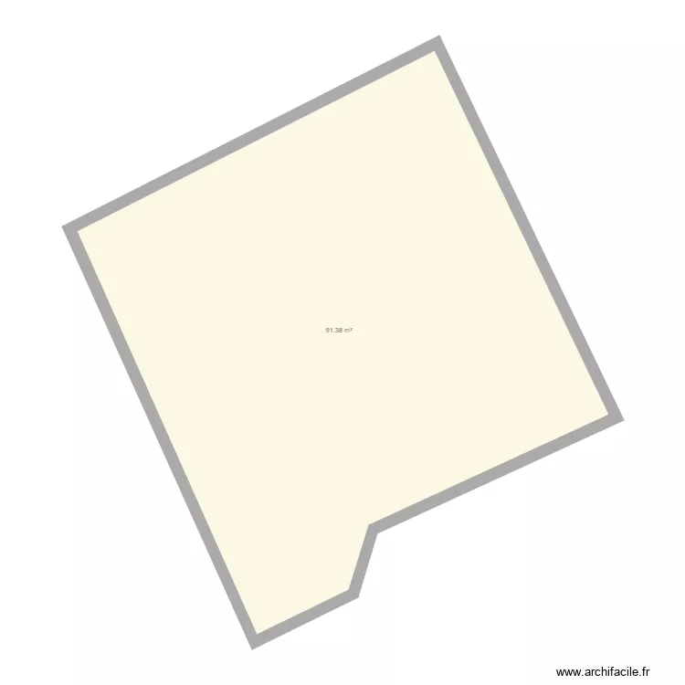 Maison. Plan de 