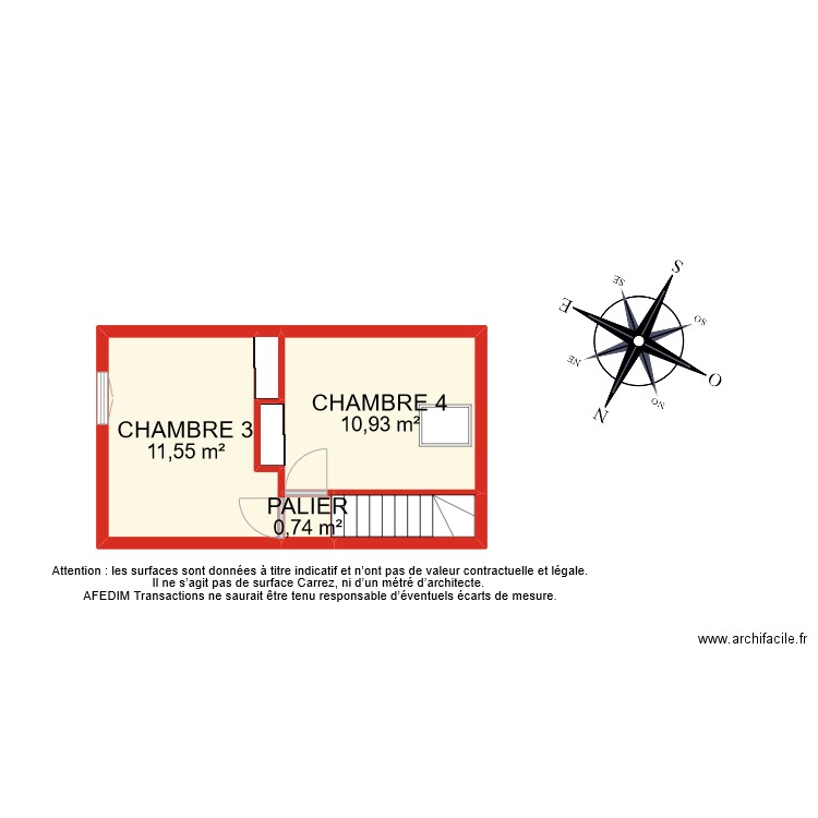 BI 10714 ETAGE 2. Plan de 0 pièce et 0 m2