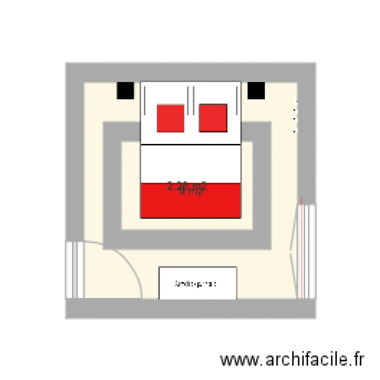 APT 5 CH 2. Plan de 0 pièce et 0 m2
