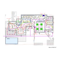 BARBIER-PLAN ELECTRIQUE N°2- RDC AVEC PISCINE