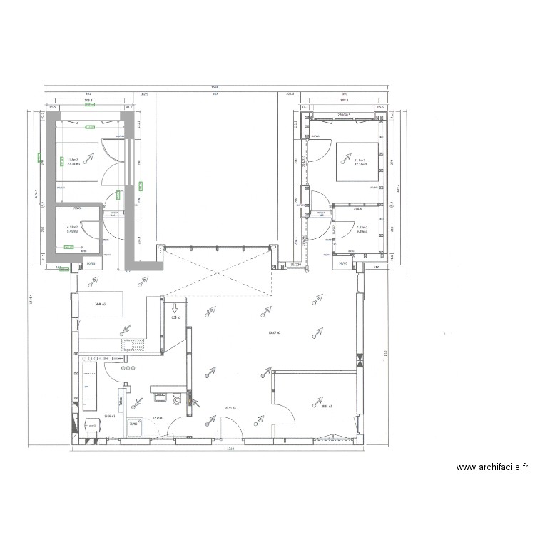 Maison Projet La Balmaz. Plan de 0 pièce et 0 m2