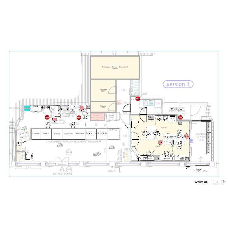 Lyon Boileau V2. Plan de 0 pièce et 0 m2