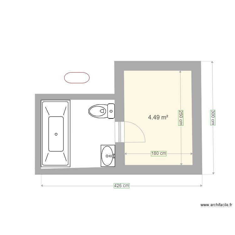 hammam2. Plan de 0 pièce et 0 m2