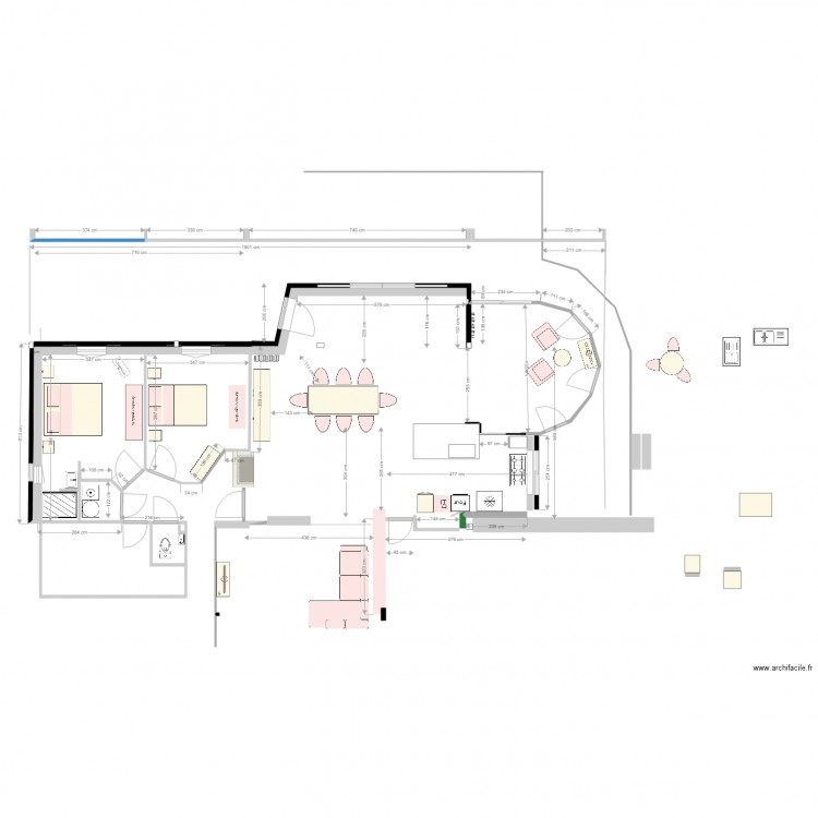 renovation final . Plan de 0 pièce et 0 m2