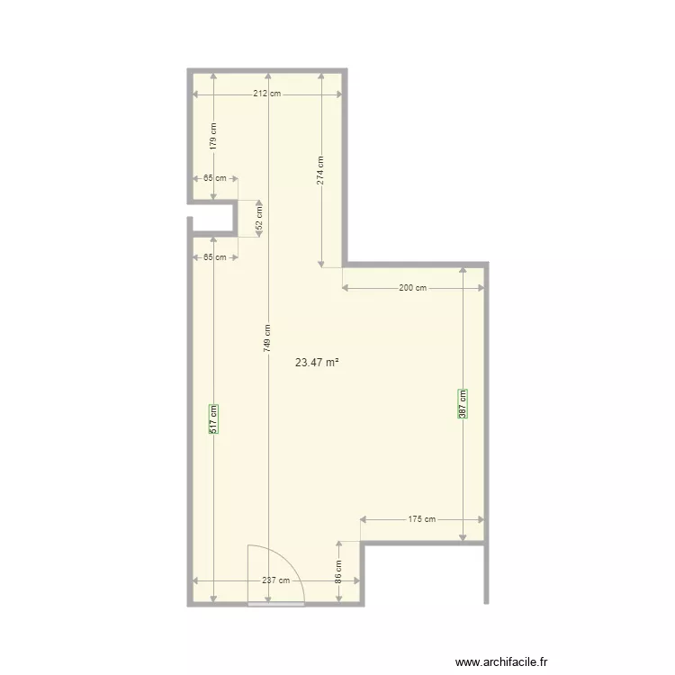 FONCIA LHERMITE N038. Plan de 
