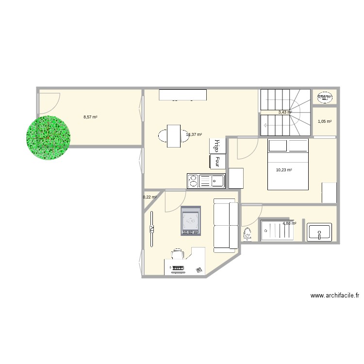 Appartement Carpentras. Plan de 0 pièce et 0 m2