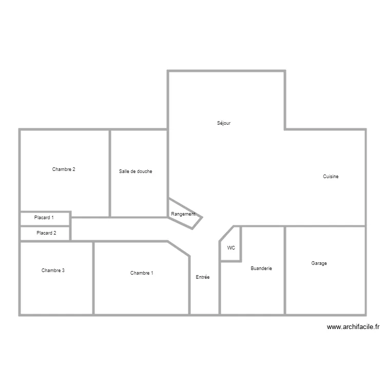 BREUIL THIRIAT. Plan de 