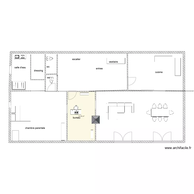 genissieux rez de chaussee pour nico. Plan de genissieux rez de chaussee pour nico. Plan de