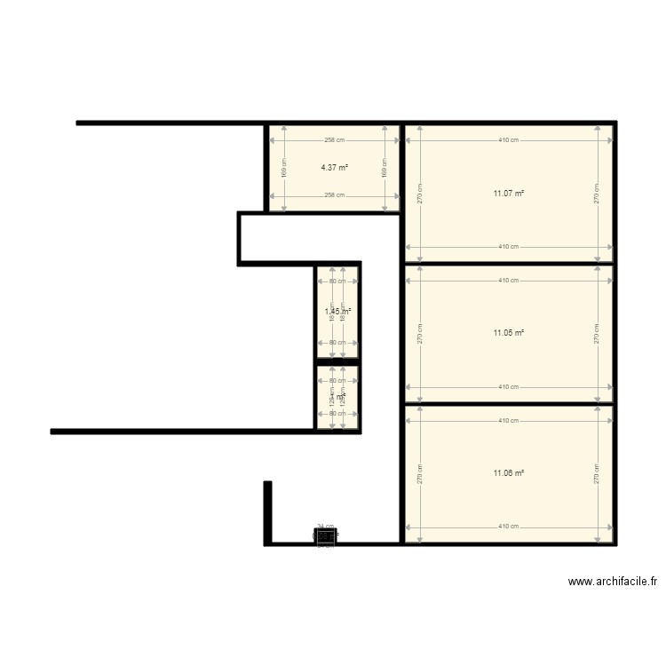 appartement Parents. Plan de 0 pièce et 0 m2