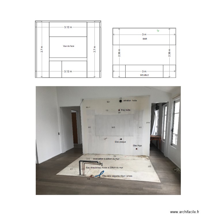 cuisine. Plan de 0 pièce et 0 m2