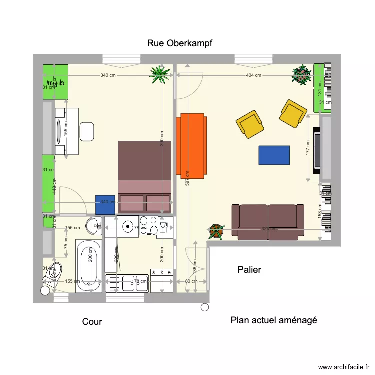 VIRGINIE 2. Plan de 