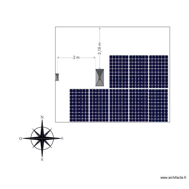 MAISON CHALOT . Plan de 